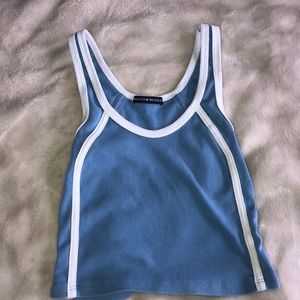 Super cute blue Brandy Melville tank top.